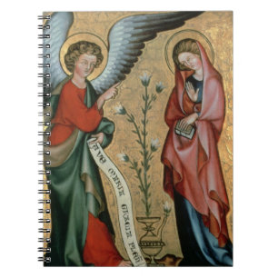 Caderno Espiral O aviso, c.1330 (óleo no painel)