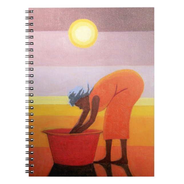 Caderno Espiral O balde vermelho 2002 (Frente)