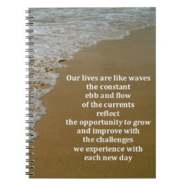 Caderno Espiral O Bei e o Fluxo de Vida