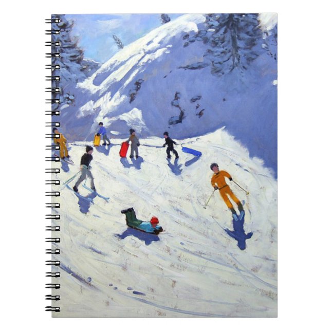Caderno Espiral O Belle Plagne 2004 da sarjeta (Frente)
