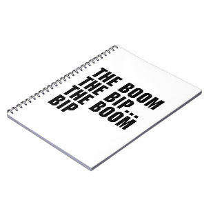 Caderno Espiral O Bip de Boom