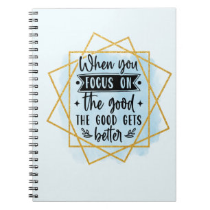 Caderno Espiral O bom notebook melhora