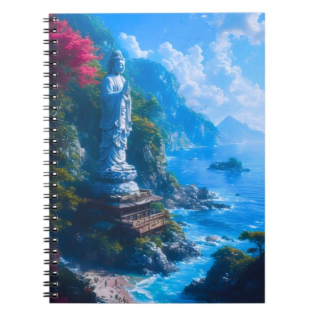 Caderno Espiral O Buda do Mar (Frente)