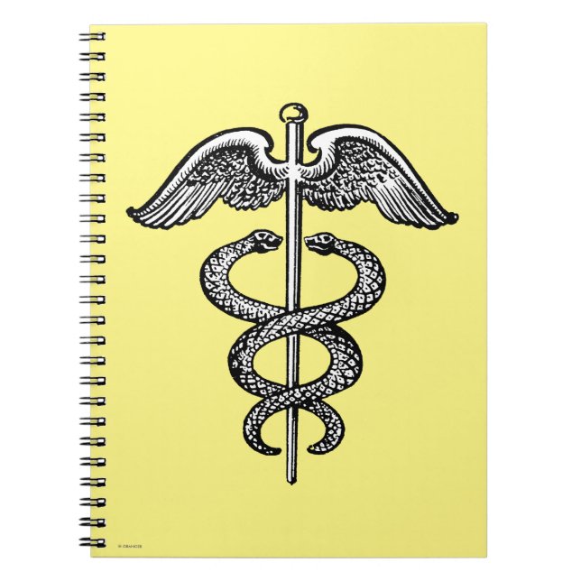Caderno Espiral O Caduceus (Frente)