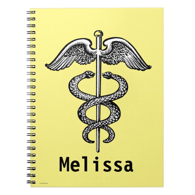 Caderno Espiral O Caduceus (Frente)