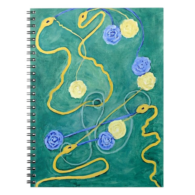 Caderno Espiral O Caos Primordial de Hilma af Klint (Frente)