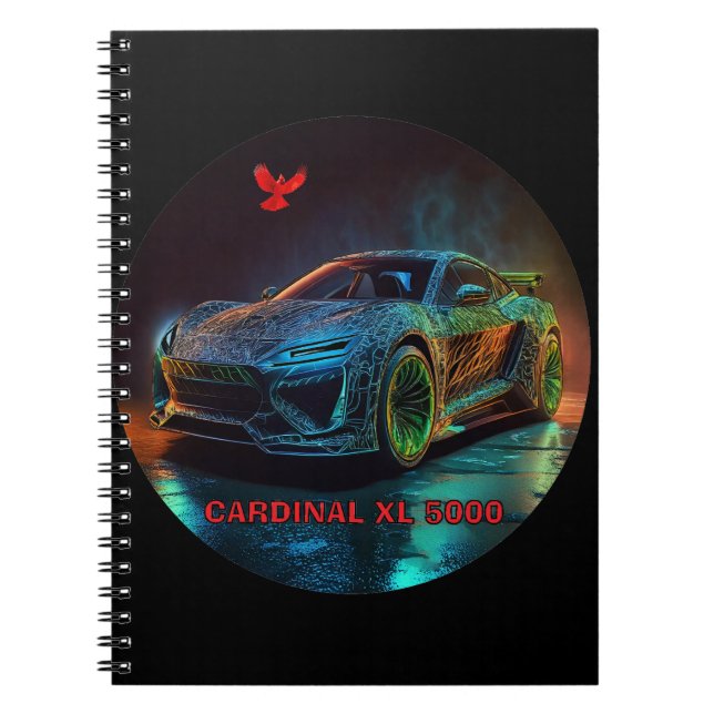 Caderno Espiral O Cardeal XL5000 Elite Sports (Frente)