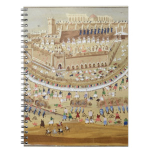 Caderno Espiral O cerco de Atenas em 1827, do pictórico olá!