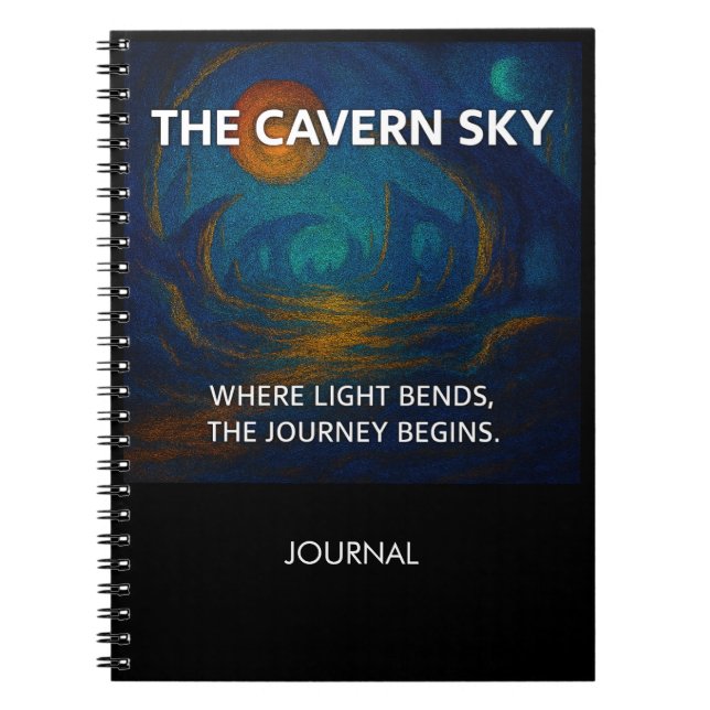 Caderno Espiral O Céu da Caverna (Frente)