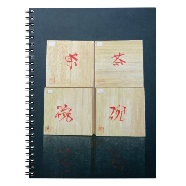 Caderno Espiral O chá encaixota 1992 (Frente)