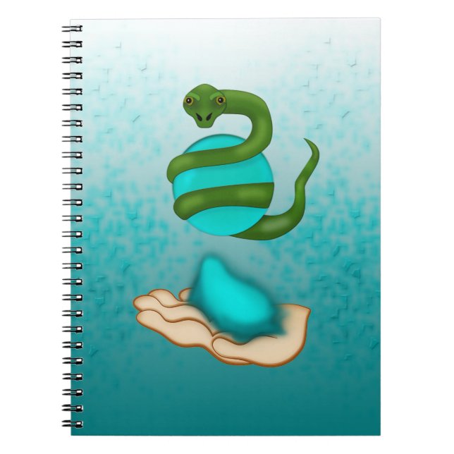 CADERNO ESPIRAL O COBRA (Frente)