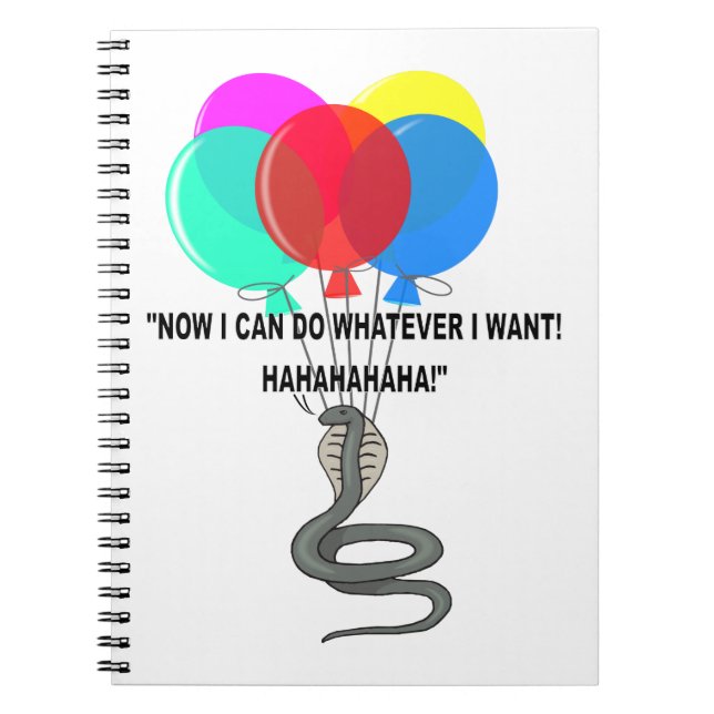 Caderno Espiral O Cobra Voador (Frente)