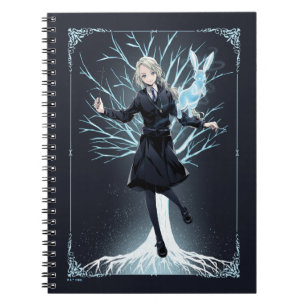 Caderno Espiral O Coelho da Anime Luna Lovegood Patronus