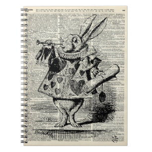 Caderno Espiral O coelho de Whitte