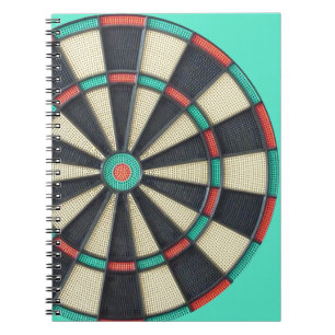 Caderno Espiral O conselho de dardo eletrônico