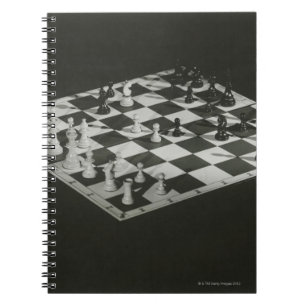 Caderno Espiral O conselho de xadrez