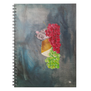 Caderno Espiral O Convidado Não Convidade Pintura de Alfred Fox