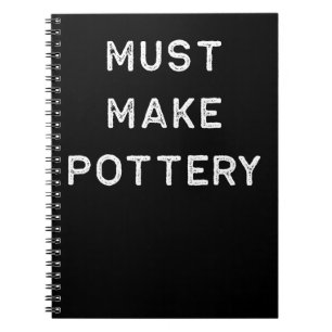 Caderno Espiral O design da cerâmica deve fazer a cerâmica clara