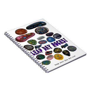 CADERNO ESPIRAL O DIA DO LEAP ROCKS!