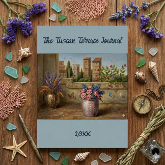 Caderno Espiral O Diário da Varanda Toscana