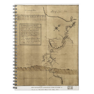 Caderno Espiral O Diário de George Washington ao Ohio 1754