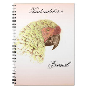 Caderno Espiral O Diário de observador de pássaro
