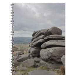 Caderno Espiral O Distrito de Pico, Sheffield. Em branco