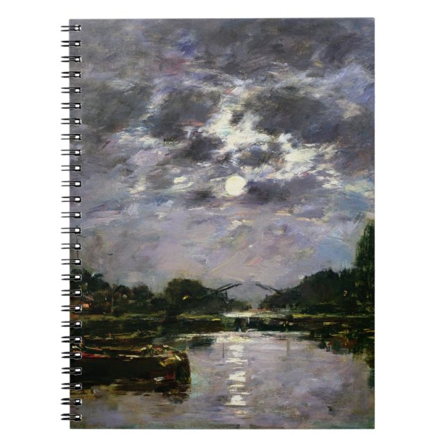 Caderno Espiral O efeito da lua, 1891 (óleo em canvas) (Frente)