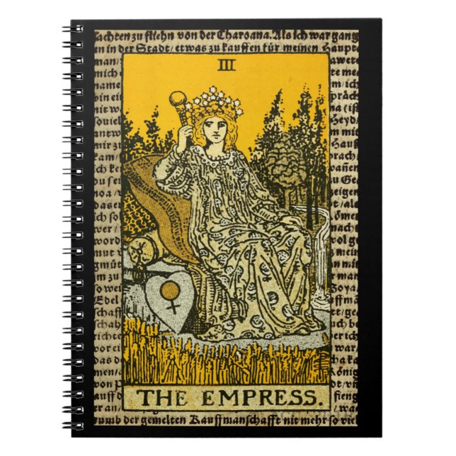 Caderno Espiral O Empress Tarot (Frente)