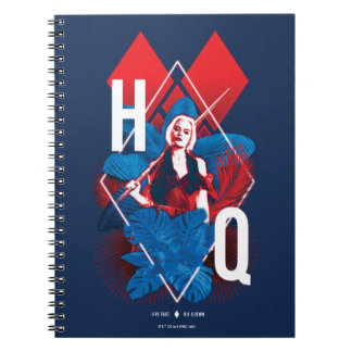Caderno Espiral O Esquadrão Suicida | Harley Quinn Fern e Diamante