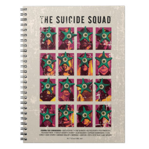 Caderno Espiral O Esquadrão Suicida Starro Squad Edition