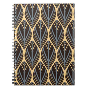Caderno Espiral o estilo indiano penetra um padrão sem costura em