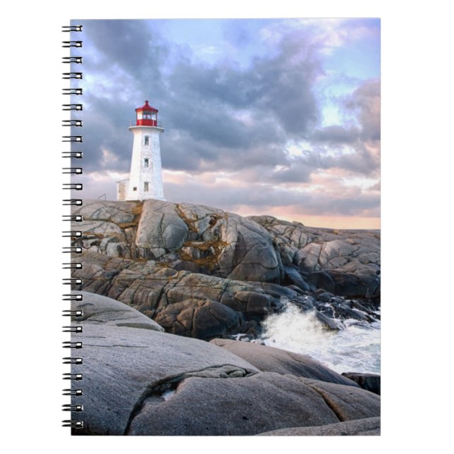 Caderno Espiral O Farol de Casca da Peggy (Frente)