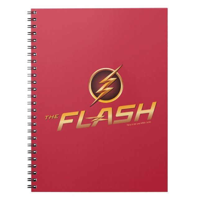 Caderno Espiral O Flash | Logotipo do programa de TV (Frente)