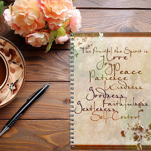 Caderno Espiral O Fruto do Espírito