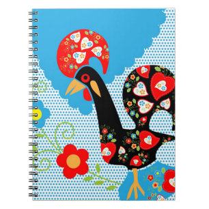 Caderno Espiral O Galo Português de Barcelona