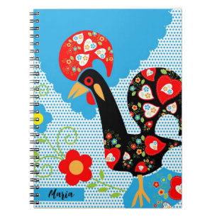 Caderno Espiral O Galo Português de Barcelona