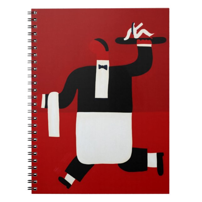 Caderno Espiral O garçom 1998 (Frente)