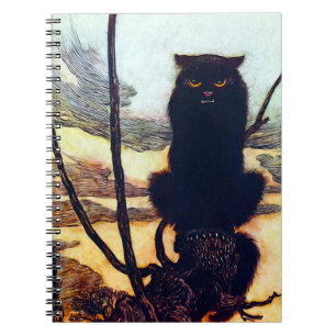 Caderno Espiral O gato preto