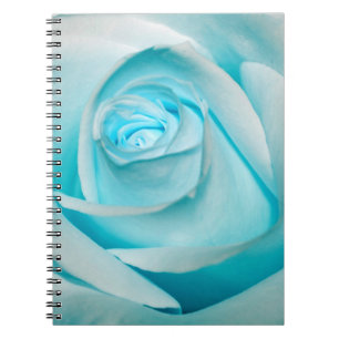 Caderno Espiral O gelo de turquesa aumentou
