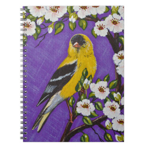 Caderno Espiral O Goldfinch americano