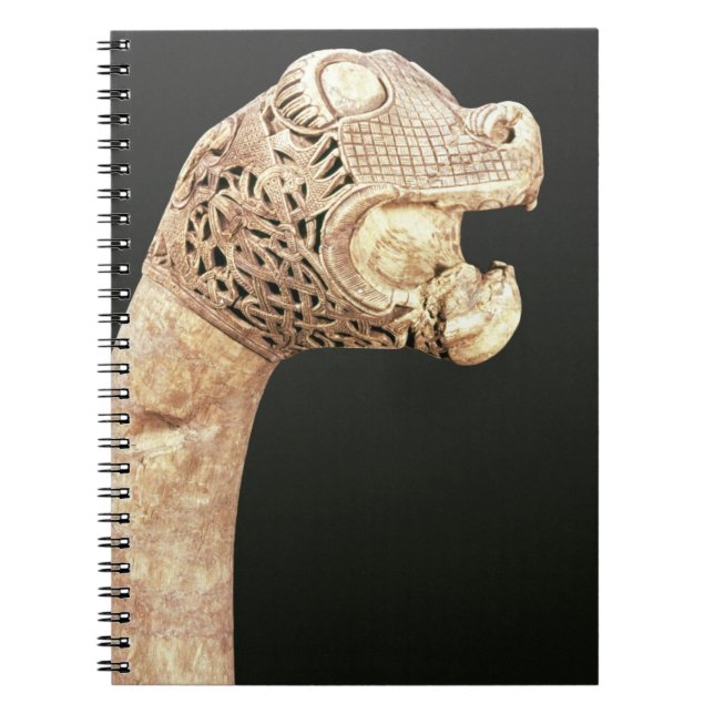 Caderno Espiral O governante sem poder de Viking Longship, (Frente)