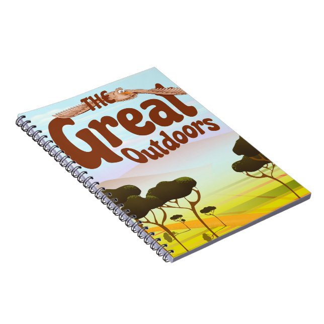 Caderno Espiral O Grande Ar Livre (Lado Direito)