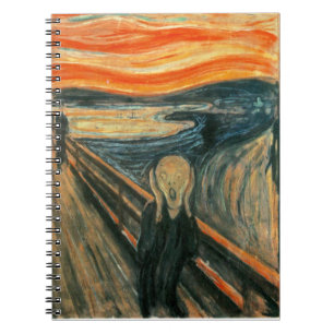 Caderno Espiral O Gritar Edvard Munch Modern Expressionist Art