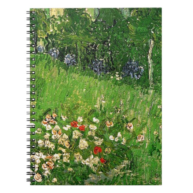 Caderno Espiral O Jardim do Daubigny. Vincent van Gogh. (Frente)
