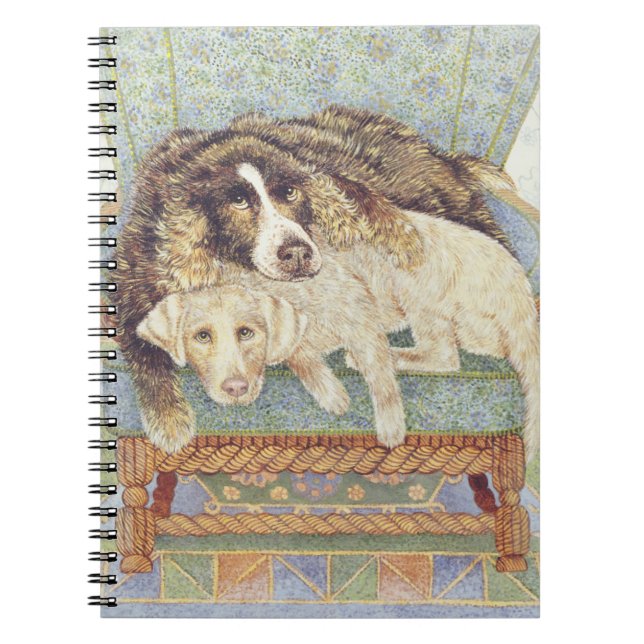 Caderno Espiral O jogo de espera (Frente)