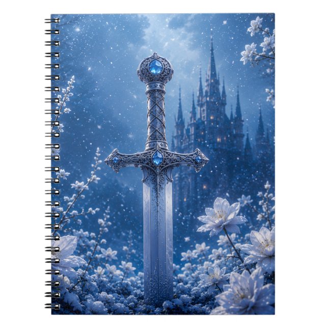 Caderno Espiral O Juramento de Safira (Frente)