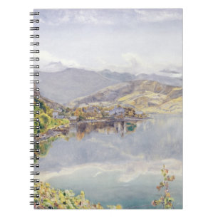 Caderno Espiral O lago da lucerna, montagem Pilatus na distância