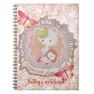 Caderno Espiral O Leo assina. notebook personalizado