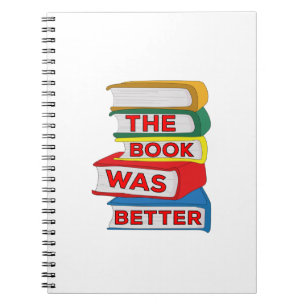 Caderno Espiral O Livro Era Melhor